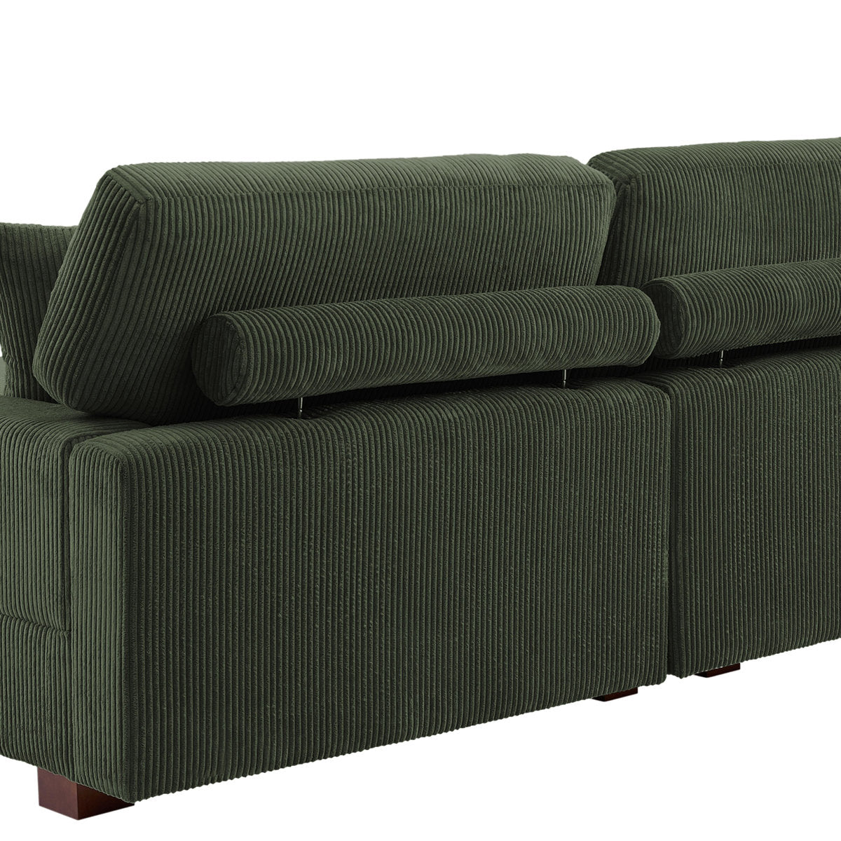 Milbrey 3 - Piece Corduroy Modular Sectional Sofa