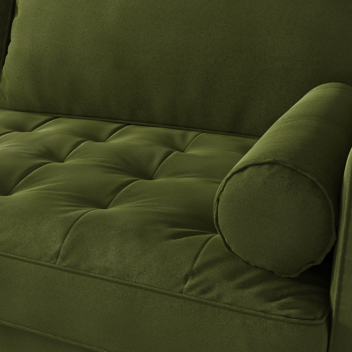 Mirei Velvet Square Arm Living Room Set