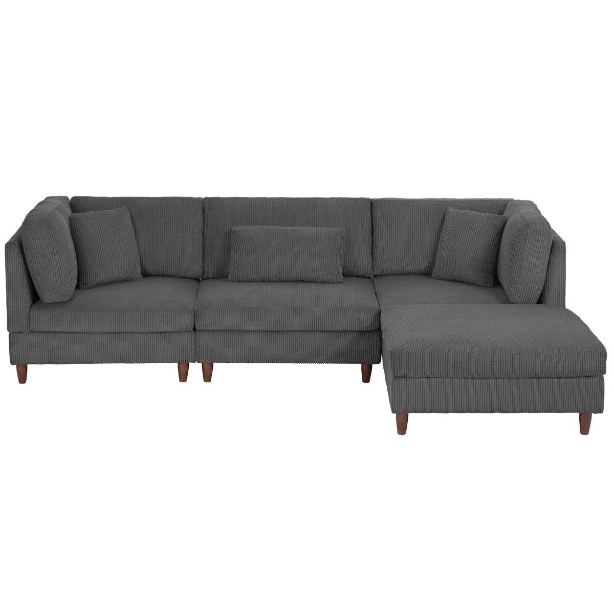 Mordecai Modular Corduroy Sofa Set