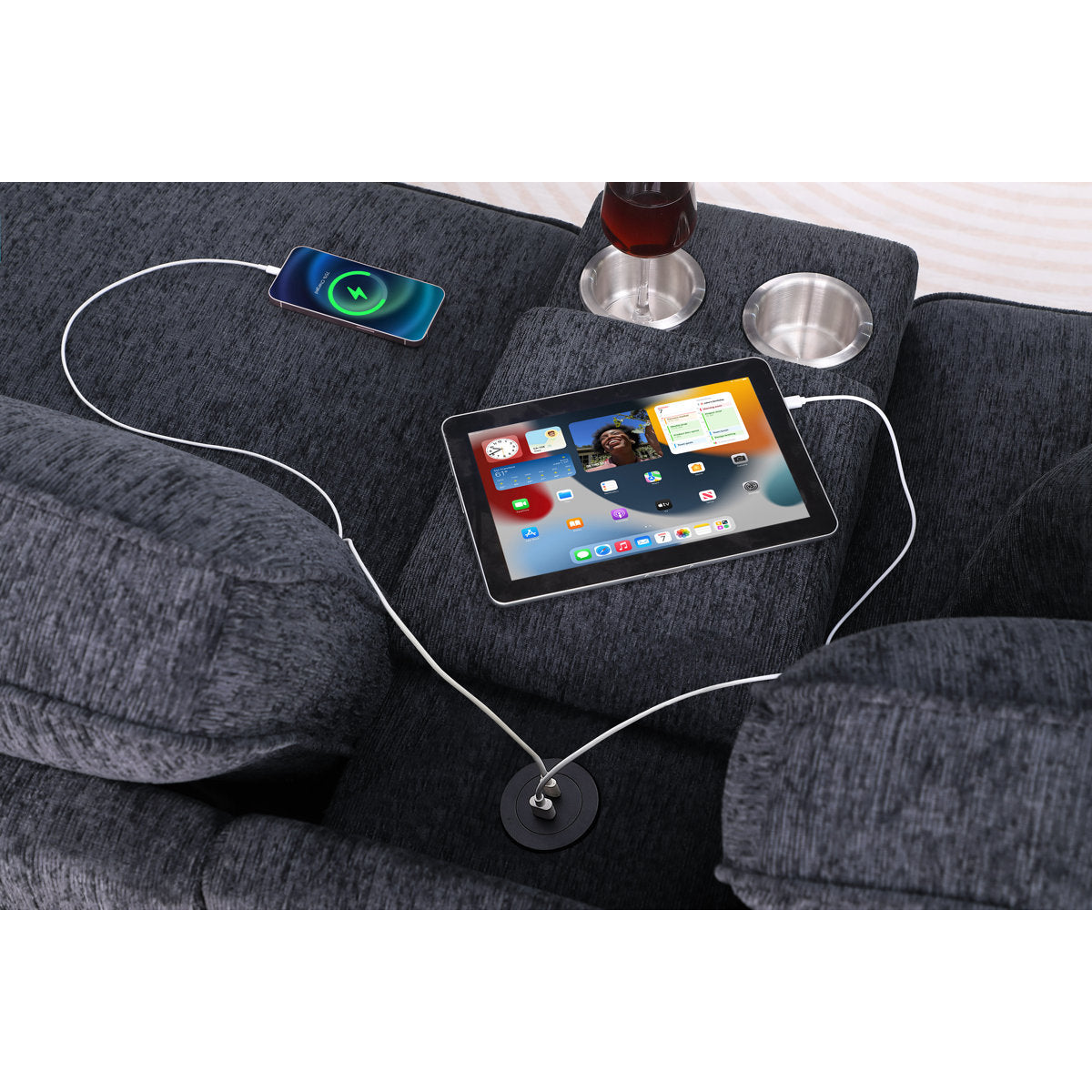 Naomi Piece Upholstered Sectional