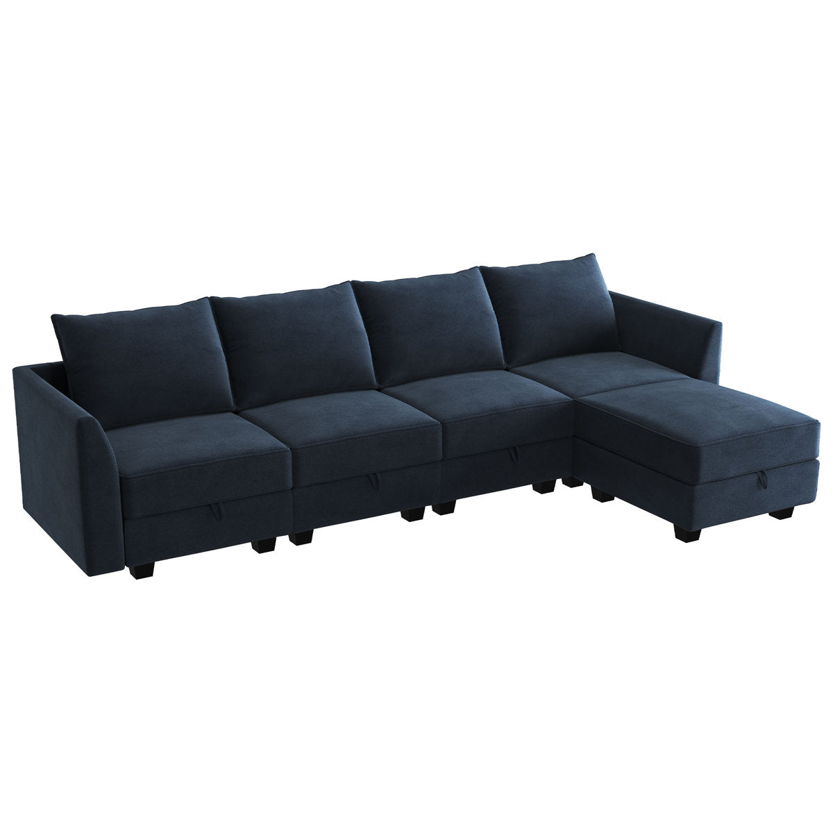Sabira L Shaped Modular Sectional Couch