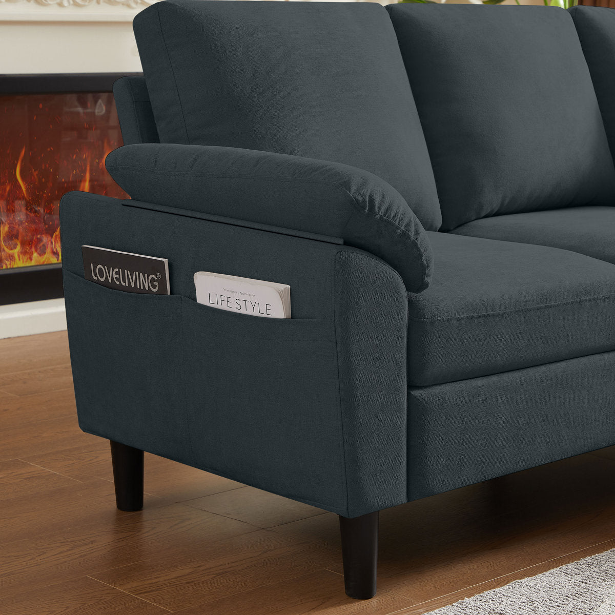 Sukrit 3 - Piece Living Room Set