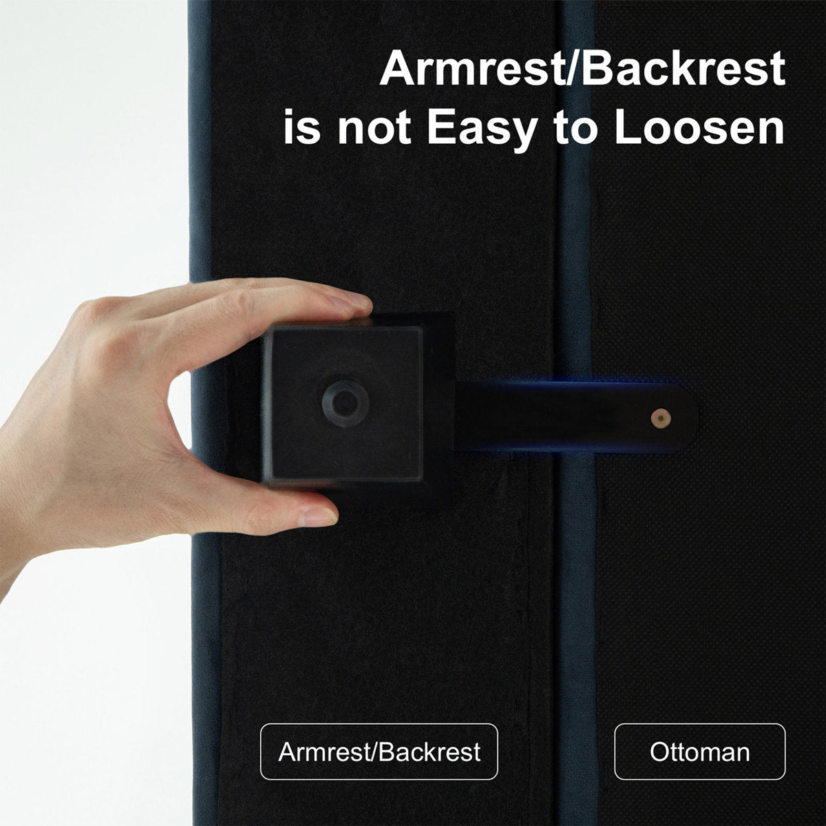 Teangela Velvet Sectional Living Room Set Storage Seat Livingroom Sofa, 2-Seat Sofa & 3-Seat Sofa