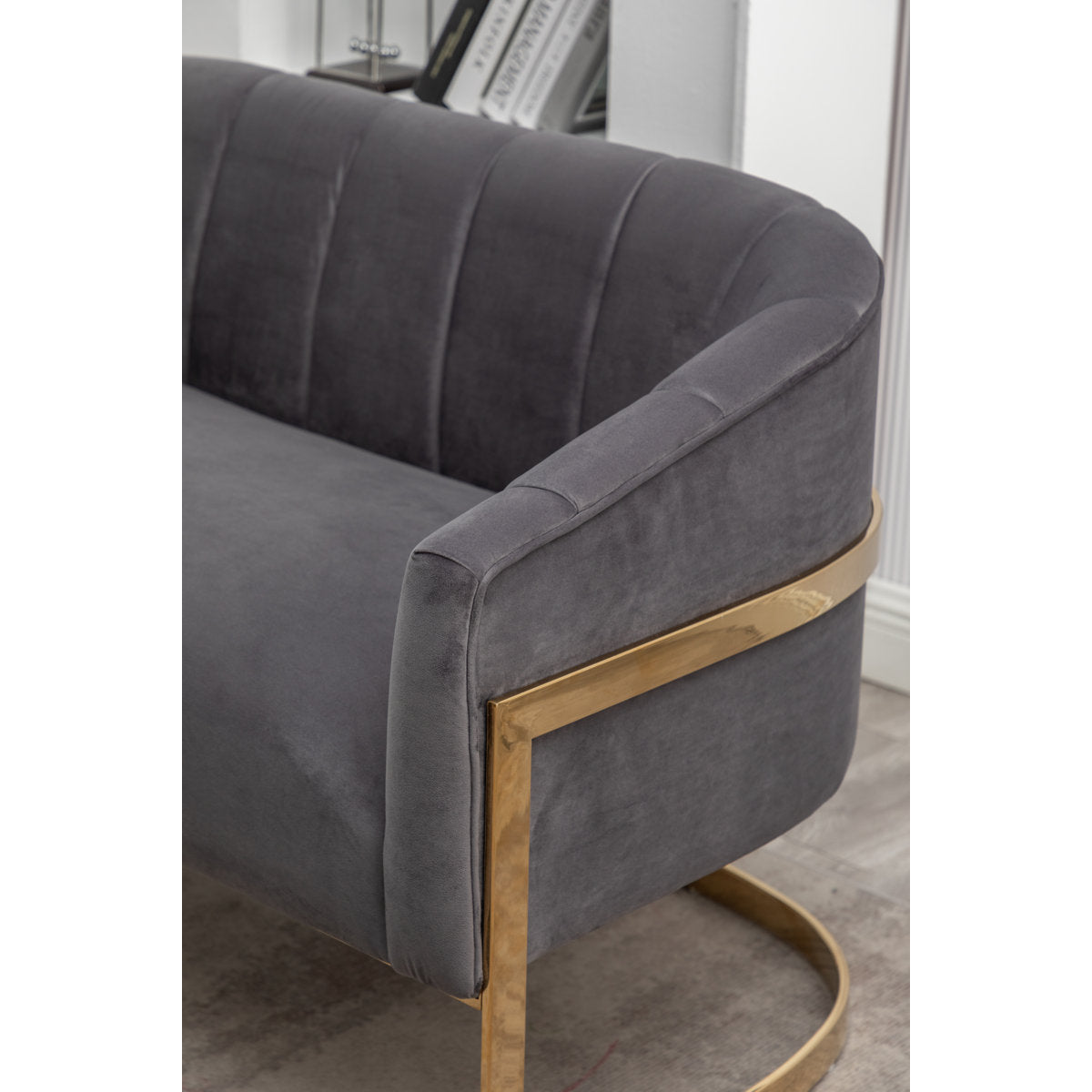 Tellico 3 - Piece Velvet Living Room Set