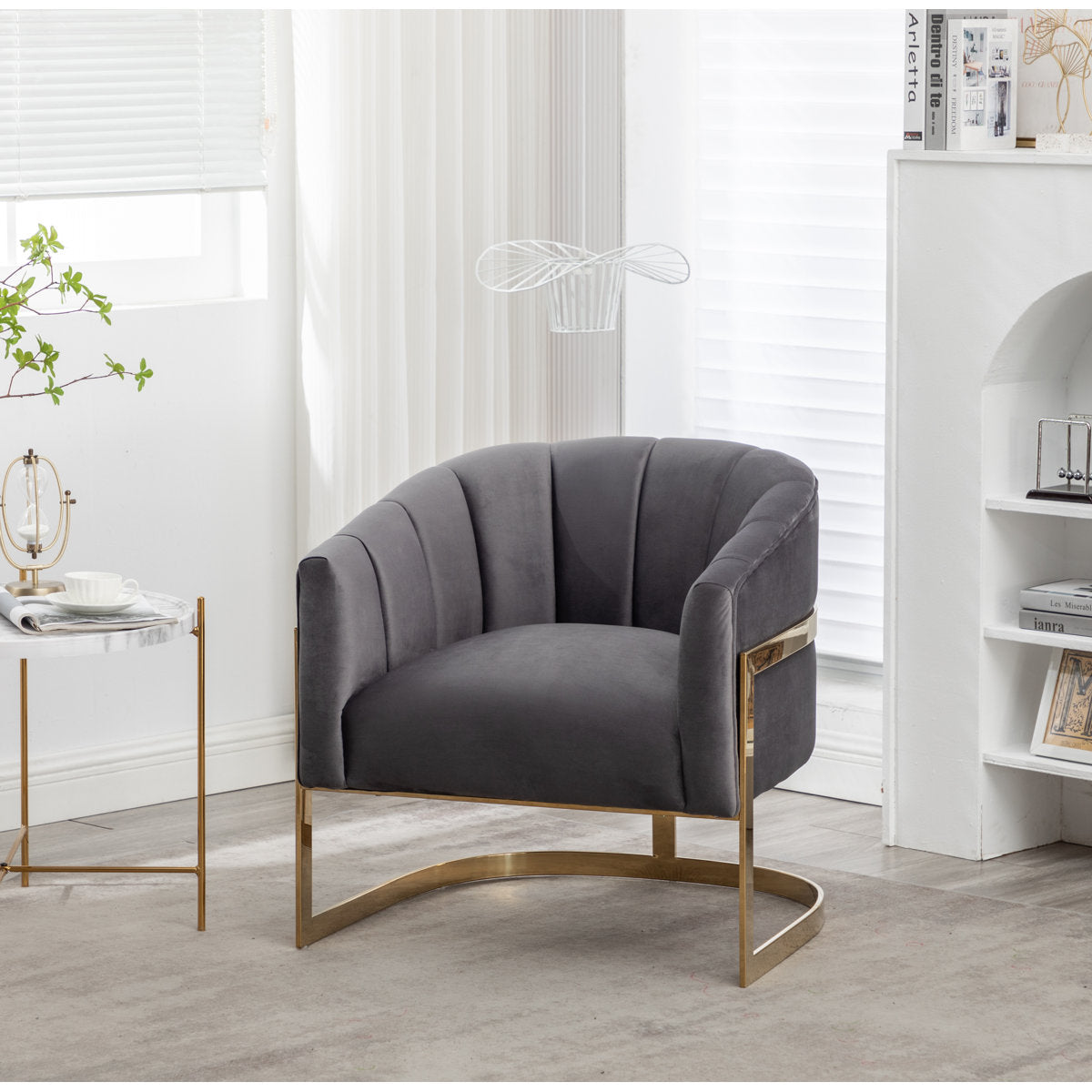 Tellico 3 - Piece Velvet Living Room Set