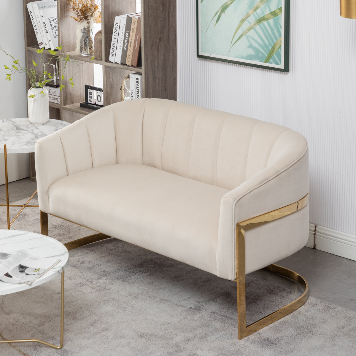 Tellico 3 - Piece Velvet Living Room Set