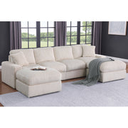 Tolzmann Sectional Sofa With 2 Ottomans
