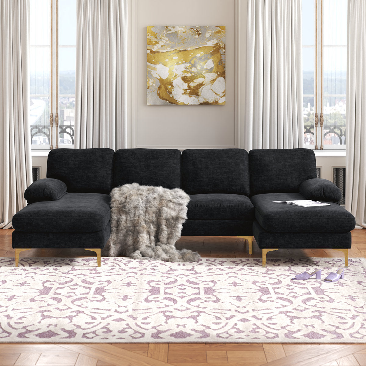 Trego 3 - Piece Upholstered Sectional