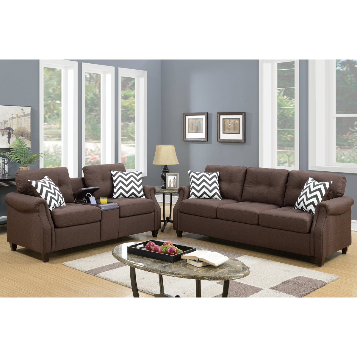 Warrick 2 - Piece Living Room Set