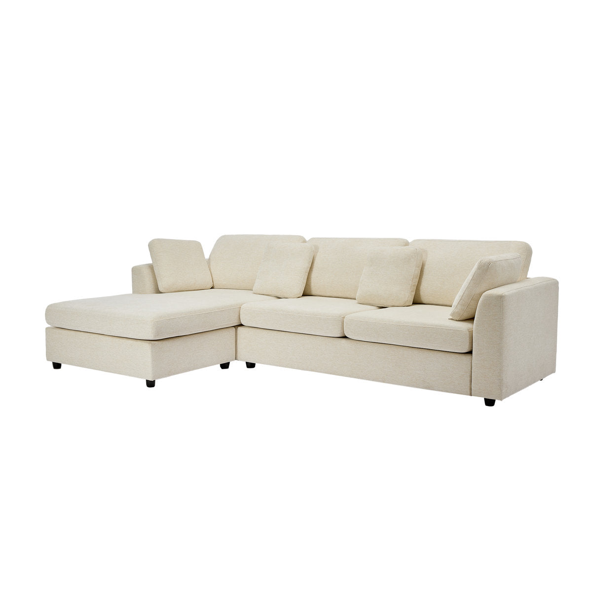 Wauseon 2 - Piece 108.7" Upholstered L Shape Sofa with Convertible Chaise