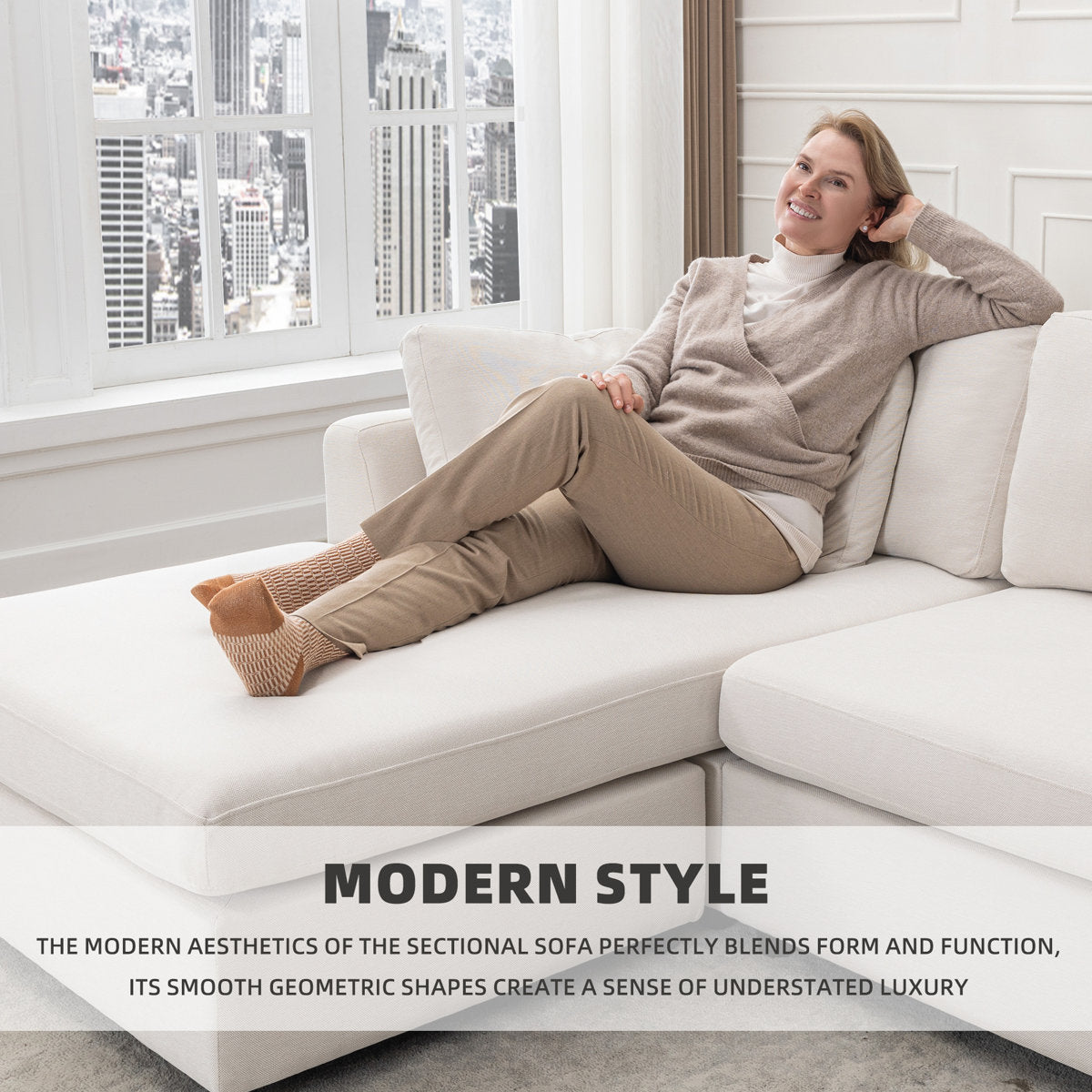 Wauseon 2 - Piece 108.7" Upholstered L Shape Sofa with Convertible Chaise