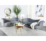Westerham 2 - Piece Velvet Living Room Set
