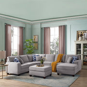 Wyrick 7 - Piece Upholstered Sectional