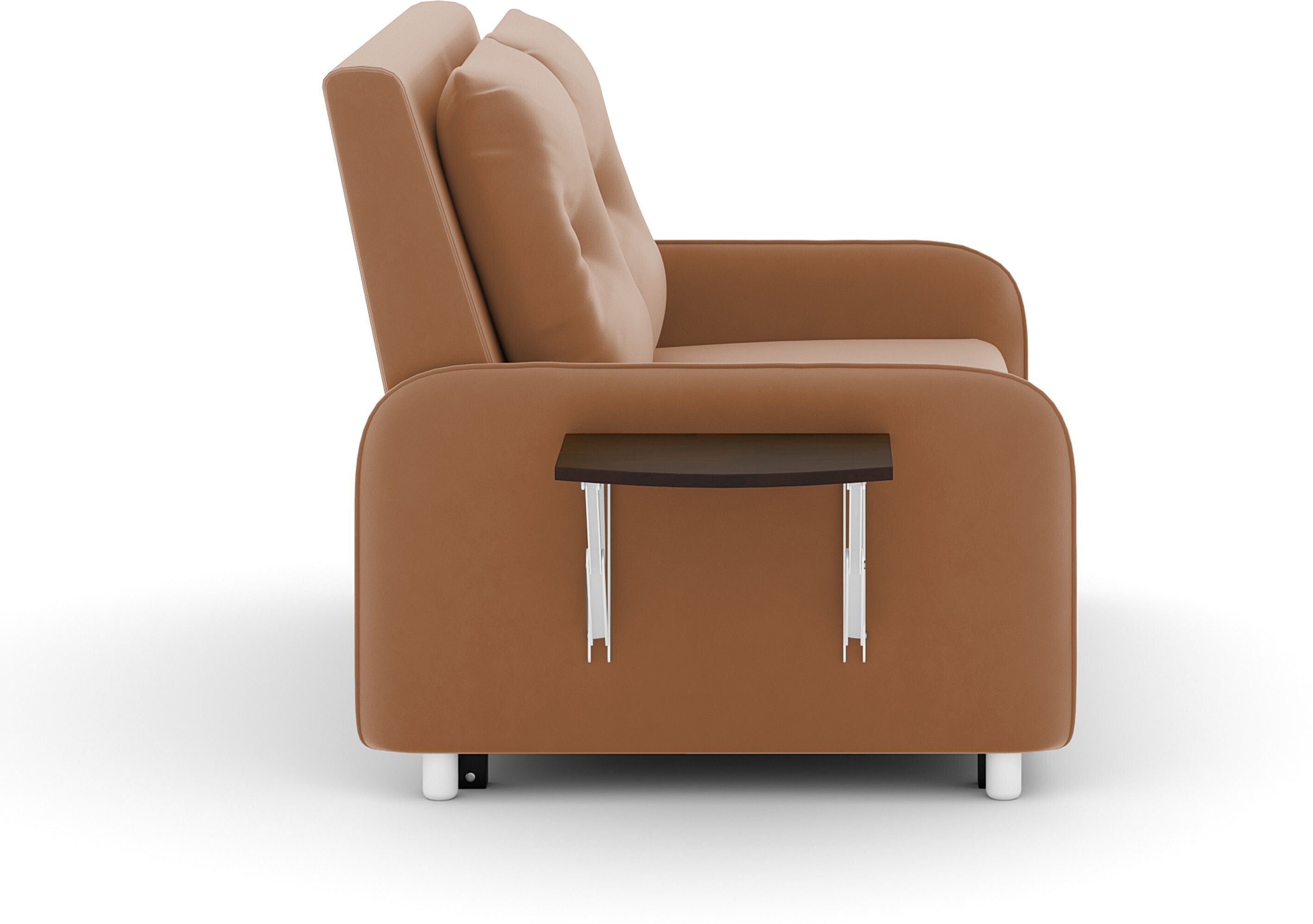 GUCCI MULTI UTILITY SOFA 3 Seater Double Solid Wood Pull Out Sofa Cum Bed (Finish Color - Brown Delivery Condition - DIY(Do-It-Yourself))