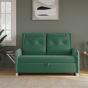 GUCCI MULTI UTILITY SOFA 3 Seater Double Solid Wood Pull Out Sofa Cum Bed (Finish Color - Green Delivery Condition - DIY(Do-It-Yourself))