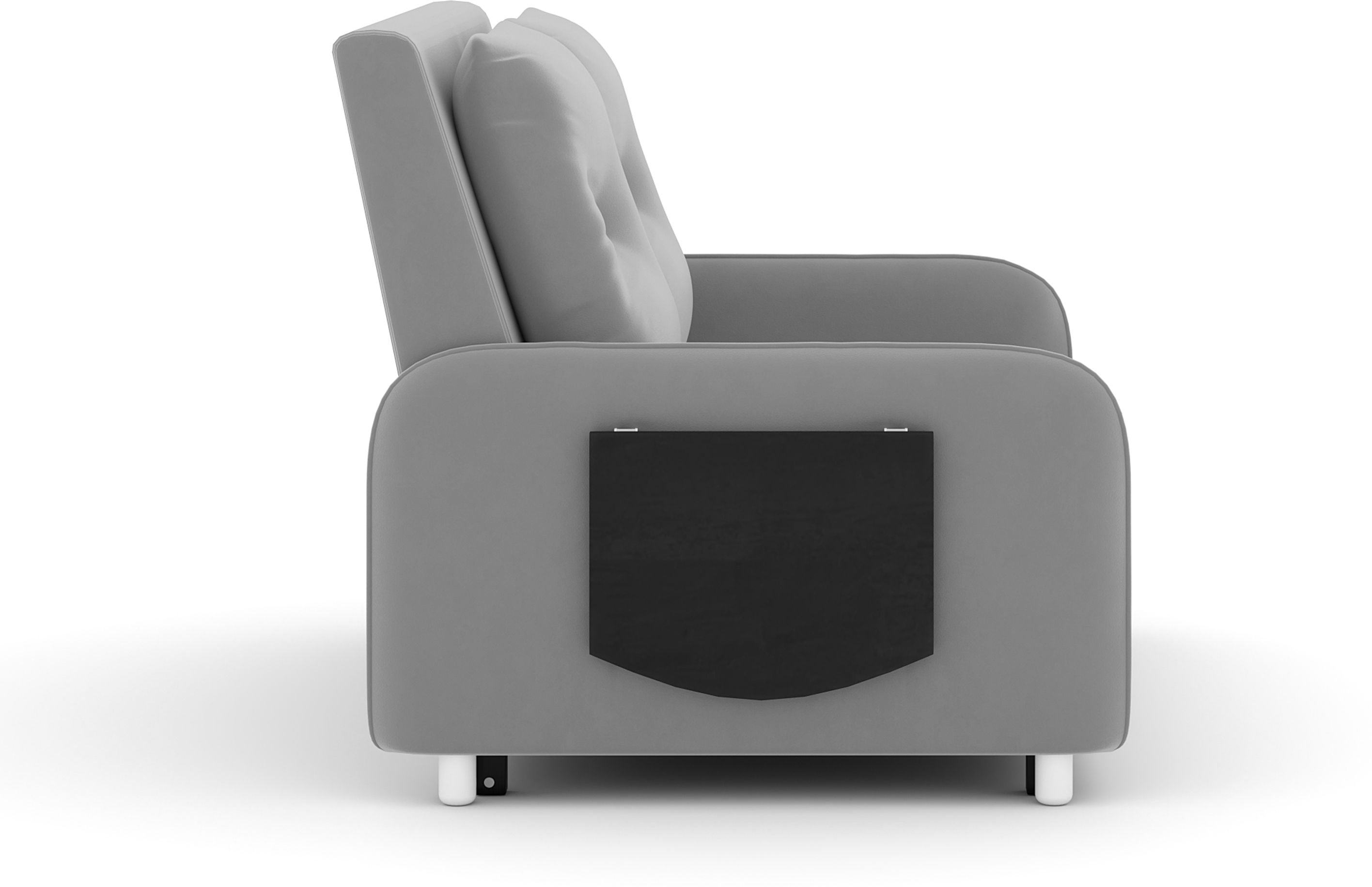 GUCCI MULTI UTILITY SOFA 3 Seater Double Solid Wood Pull Out Sofa Cum Bed (Finish Color - Grey Delivery Condition - Knock Down)