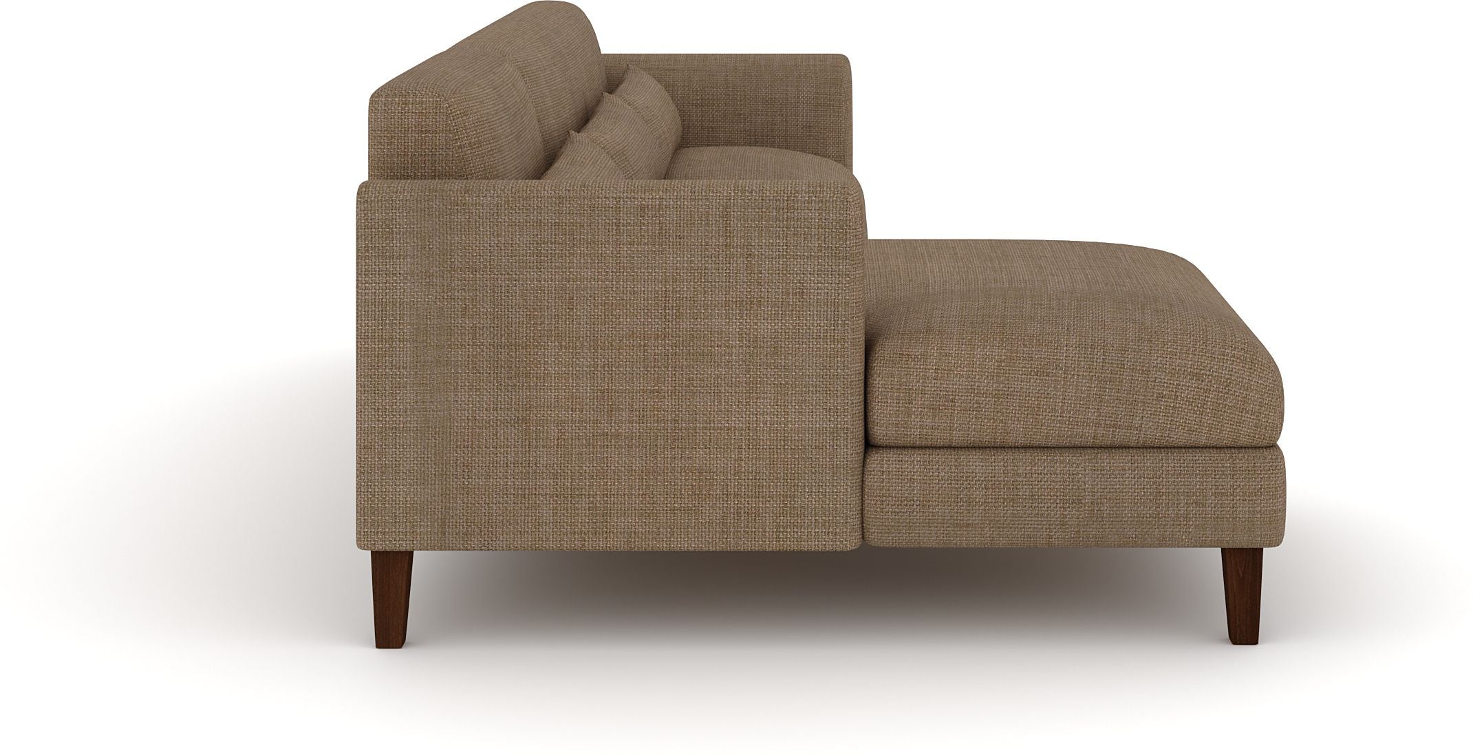 WESTIDO Fabric 5 Seater  Sofa (Finish Color - CREAM, DIY(Do-It-Yourself))