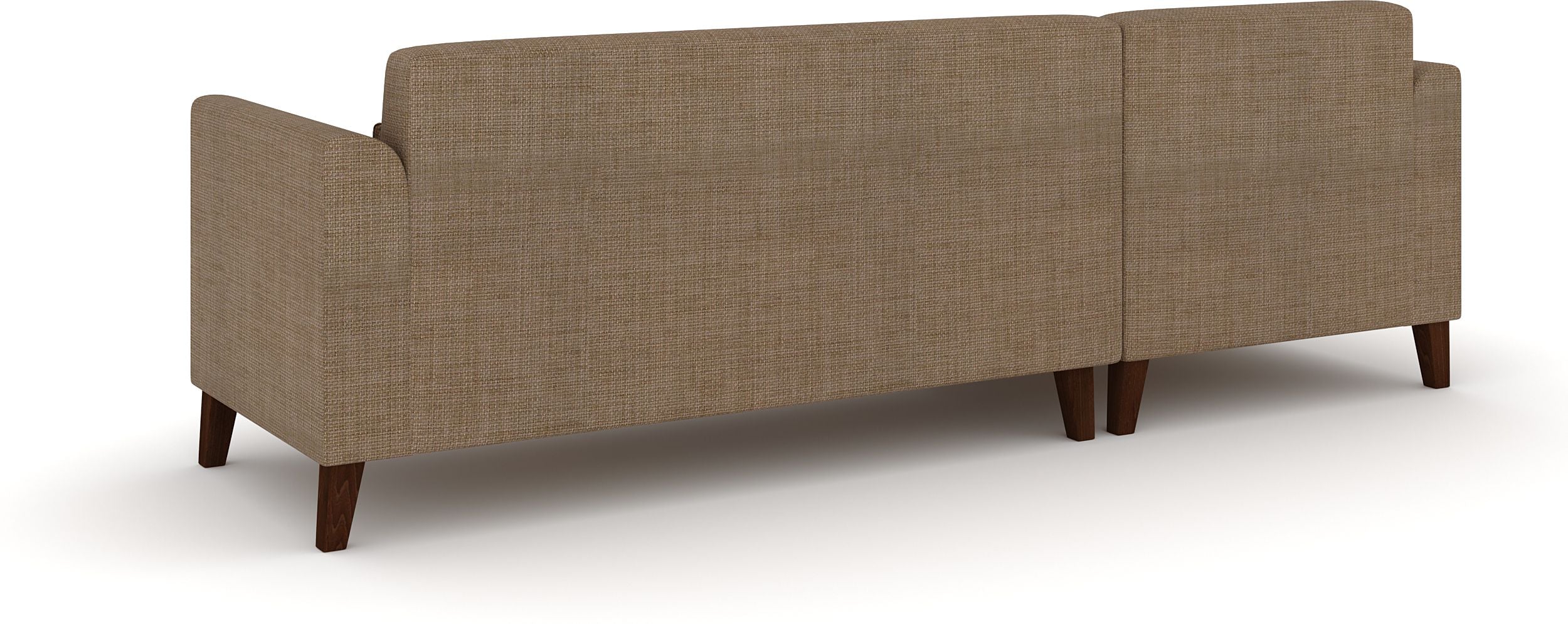 WESTIDO Fabric 5 Seater  Sofa (Finish Color - CREAM, DIY(Do-It-Yourself))