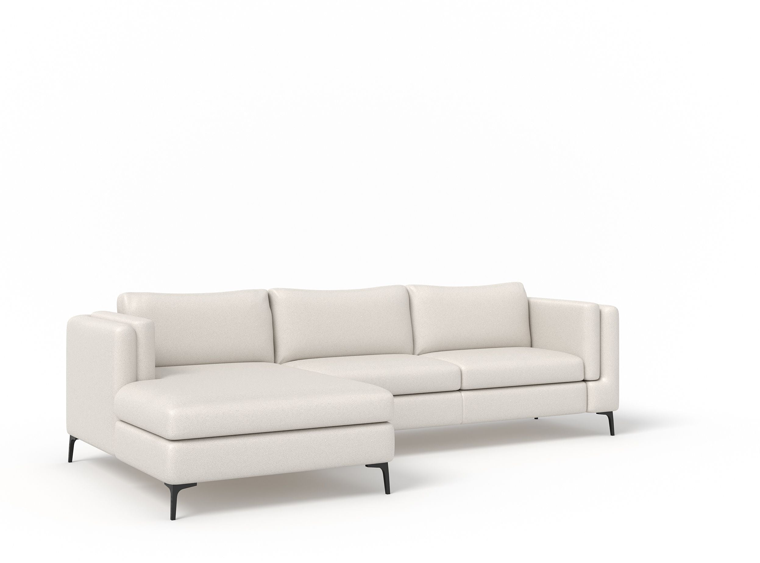 WESTIDO Leatherette 5 Seater  Sofa (Finish Color - WHITE, DIY(Do-It-Yourself))