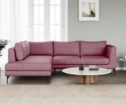 WESTIDO Pan Emirates Fabric 6 Seater  Sofa (Finish Color - Maroon, DIY(Do-It-Yourself))