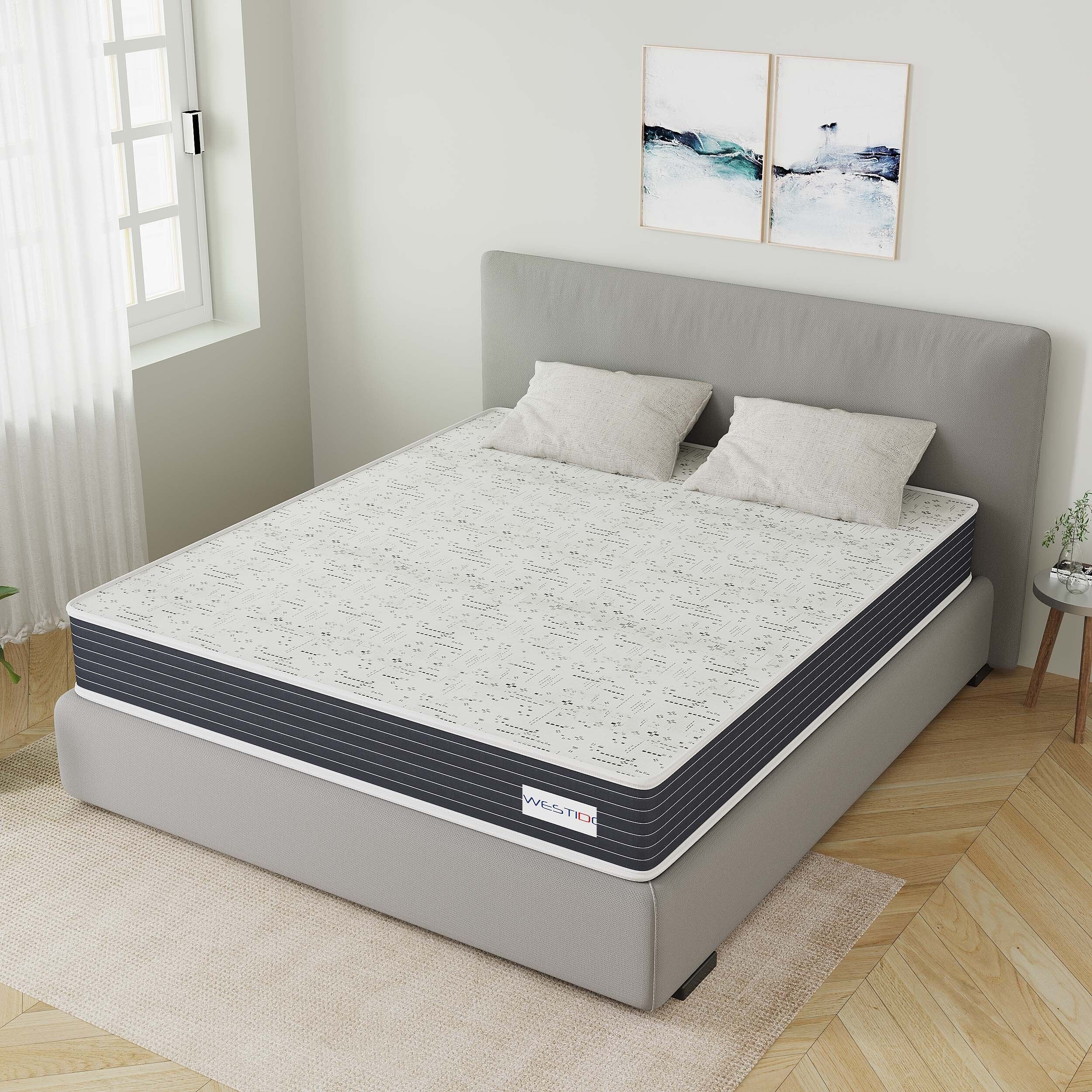 WESTIDO RehabRest 10 inch King Memory Foam Mattress (L x W: 70 inch x 75 inch)