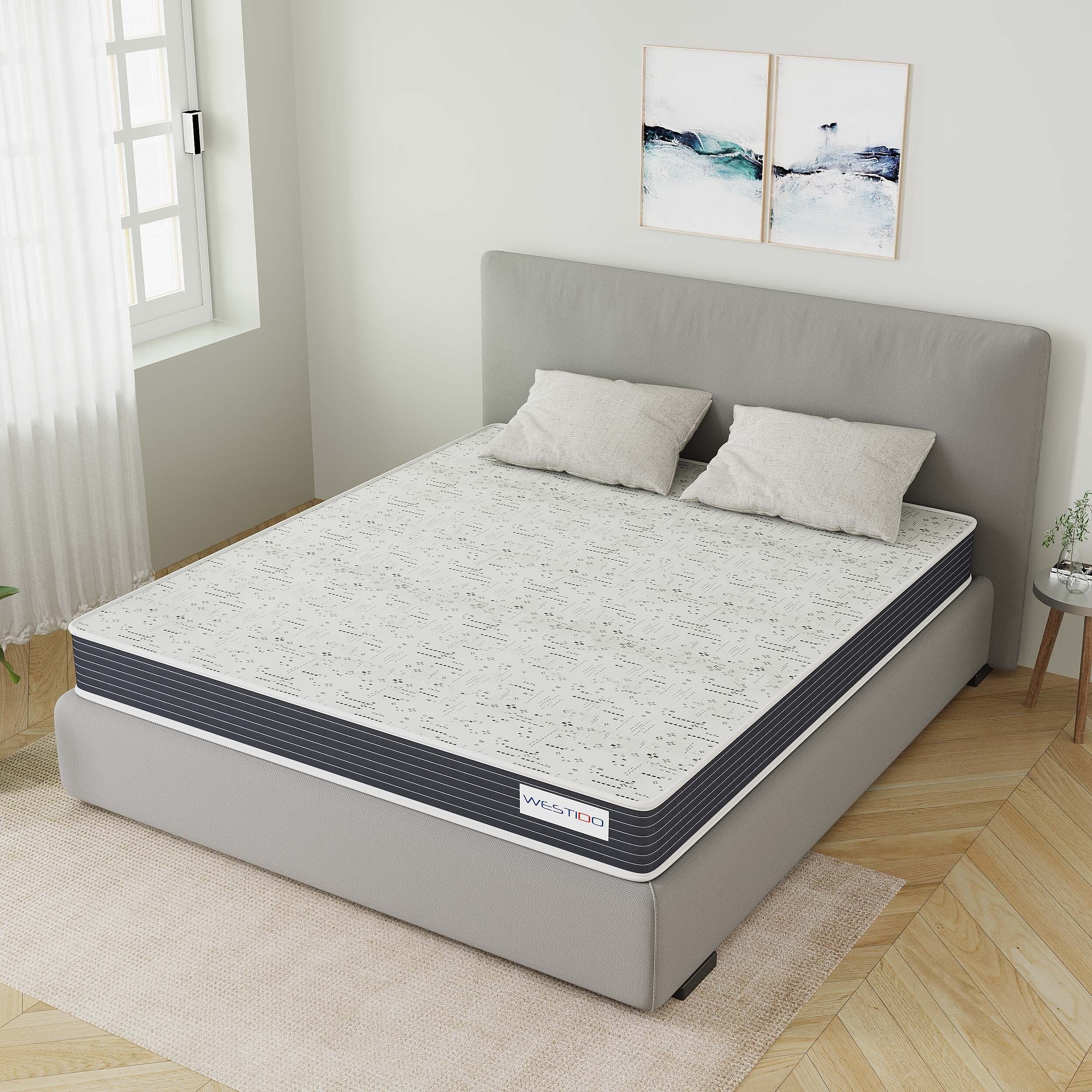 WESTIDO RehabRest 6 inch King Memory Foam Mattress (L x W: 70 inch x 75 inch)