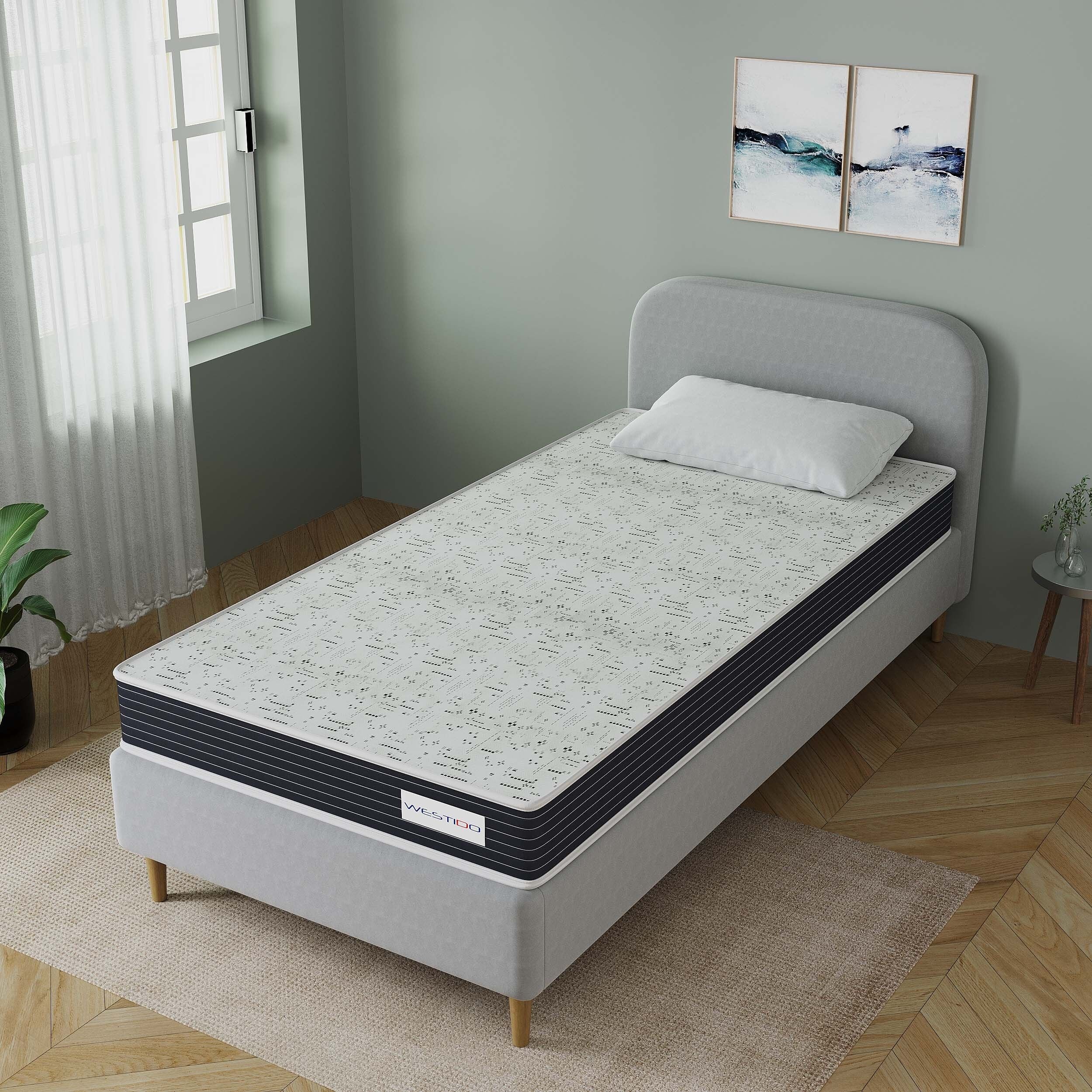 WESTIDO RehabRest 6 inch Single Memory Foam Mattress (L x W: 75 inch x 36 inch)