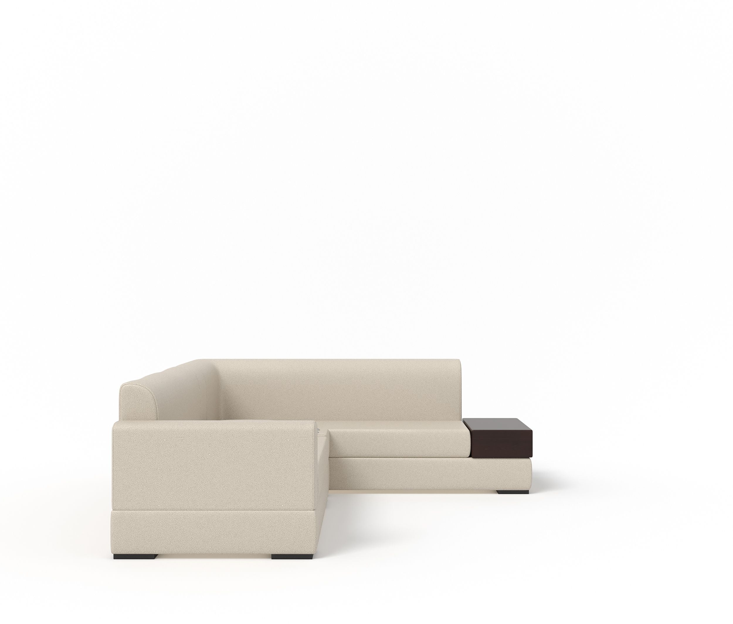 WESTIDO Leatherette 6 Seater  Sofa (Finish Color - CREAM, DIY(Do-It-Yourself))