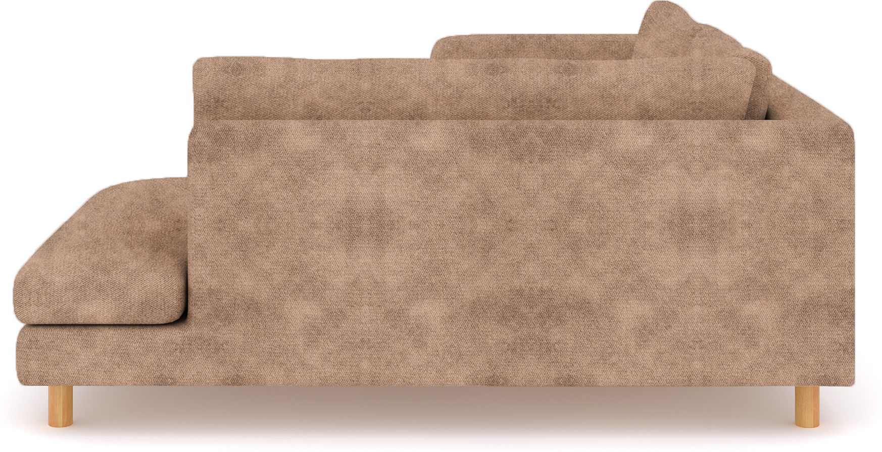 WESTIDO Emaar Majestic Fabric 6 Seater  Sofa (Finish Color - Beige, DIY(Do-It-Yourself))