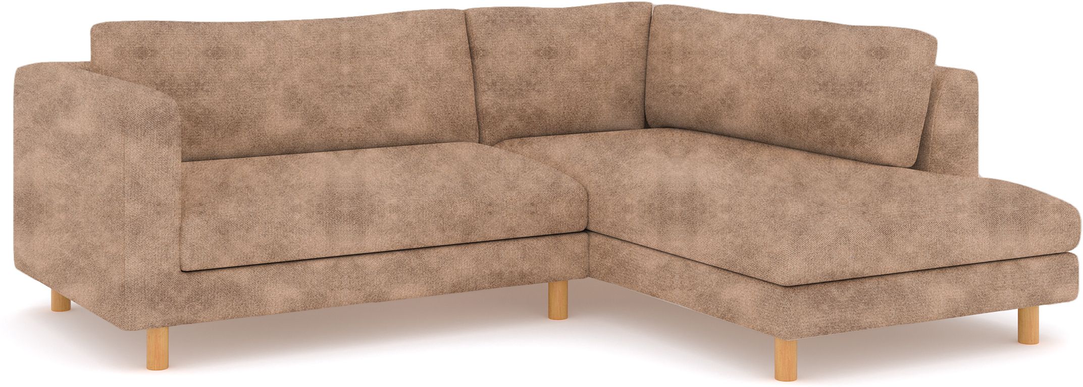 WESTIDO Emaar Majestic Fabric 6 Seater  Sofa (Finish Color - Beige, DIY(Do-It-Yourself))