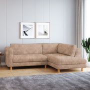 WESTIDO Emaar Majestic Fabric 6 Seater  Sofa (Finish Color - Beige, DIY(Do-It-Yourself))