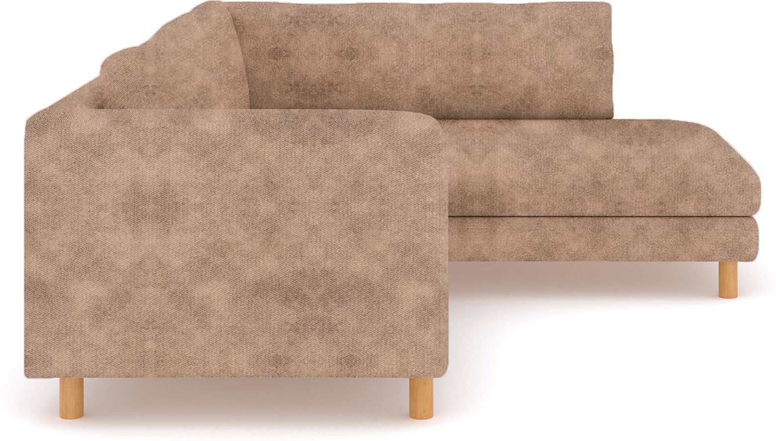 WESTIDO Emaar Majestic Fabric 6 Seater  Sofa (Finish Color - Beige, DIY(Do-It-Yourself))