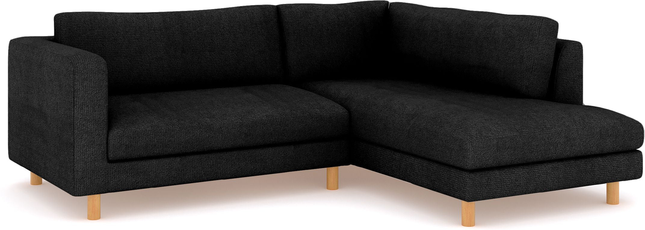 WESTIDO Emaar Majestic Fabric 6 Seater  Sofa (Finish Color - Black, DIY(Do-It-Yourself))