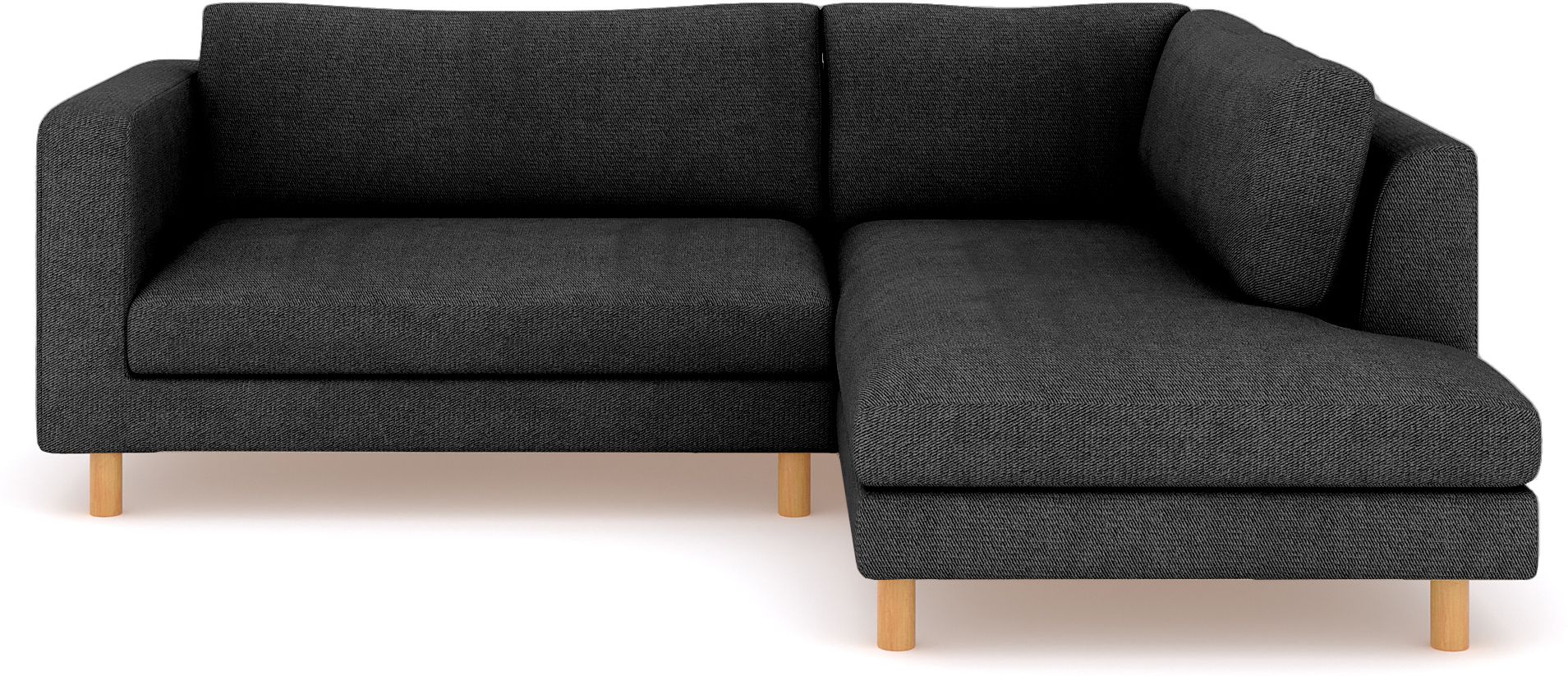 WESTIDO Emaar Majestic Fabric 6 Seater  Sofa (Finish Color - Black, DIY(Do-It-Yourself))