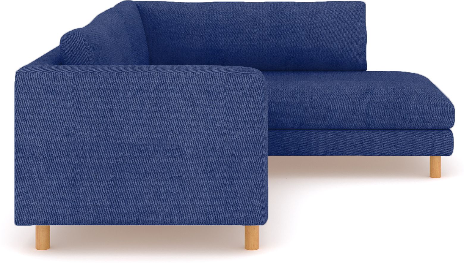 WESTIDO Emaar Majestic Fabric 6 Seater  Sofa (Finish Color - Blue, DIY(Do-It-Yourself))
