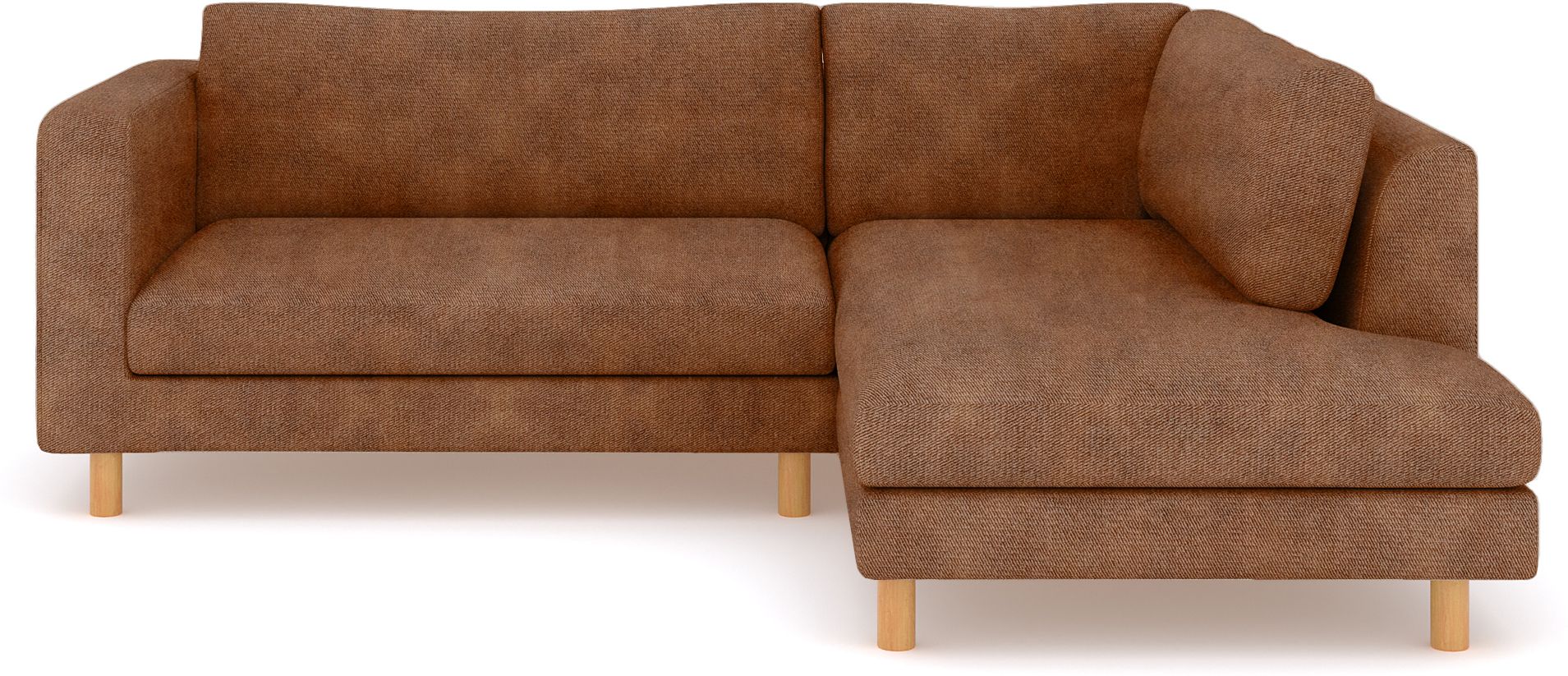 WESTIDO Emaar Majestic Fabric 6 Seater  Sofa (Finish Color - Brown, DIY(Do-It-Yourself))