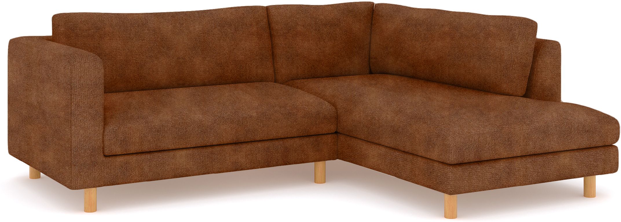 WESTIDO Emaar Majestic Fabric 6 Seater  Sofa (Finish Color - Brown, DIY(Do-It-Yourself))