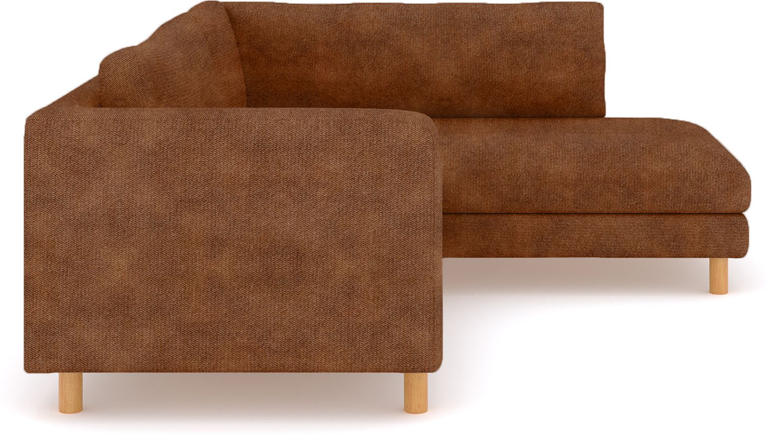 WESTIDO Emaar Majestic Fabric 6 Seater  Sofa (Finish Color - Brown, DIY(Do-It-Yourself))