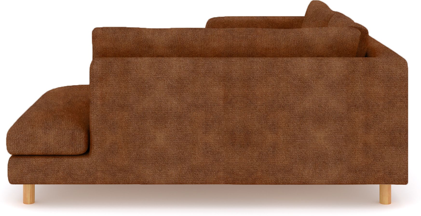 WESTIDO Emaar Majestic Fabric 6 Seater  Sofa (Finish Color - Brown, DIY(Do-It-Yourself))
