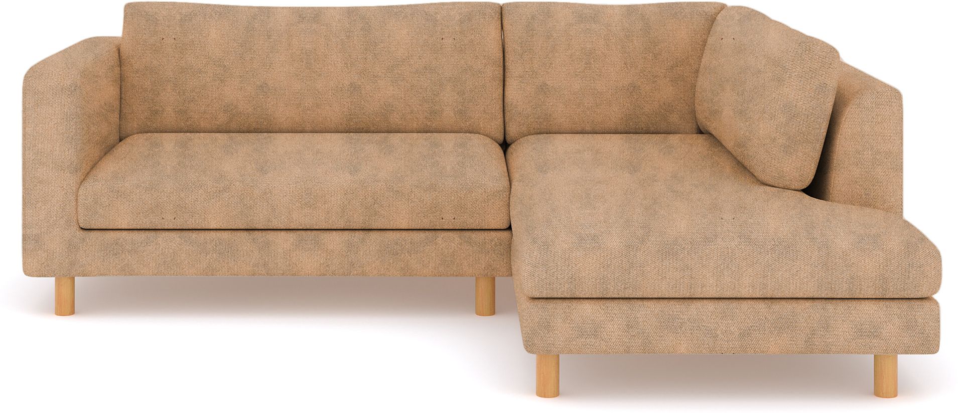 WESTIDO Emaar Majestic Fabric 6 Seater  Sofa (Finish Color - Cream, DIY(Do-It-Yourself))