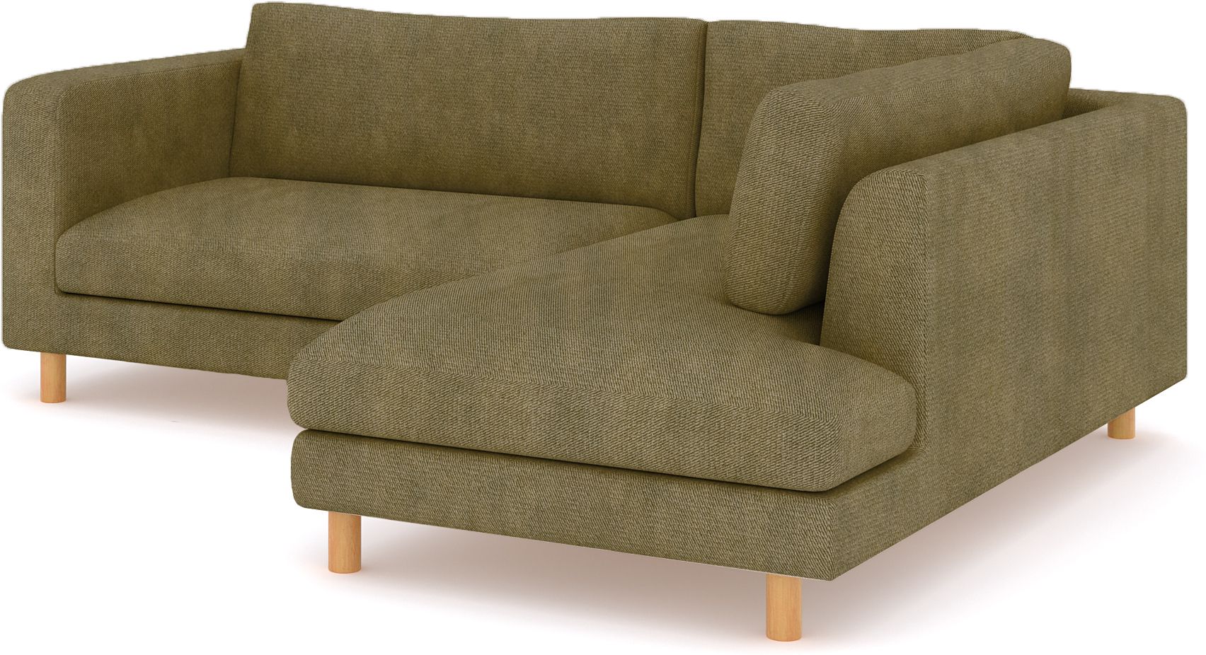 WESTIDO Emaar Majestic Fabric 6 Seater  Sofa (Finish Color - Green, DIY(Do-It-Yourself))