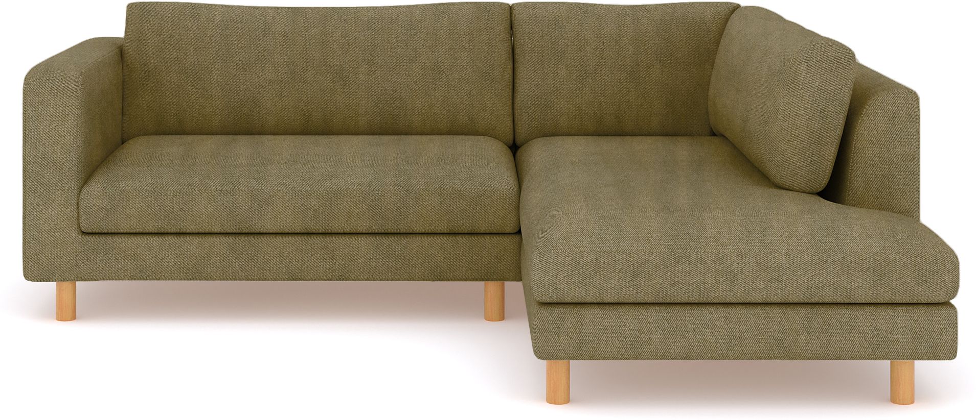 WESTIDO Emaar Majestic Fabric 6 Seater  Sofa (Finish Color - Green, DIY(Do-It-Yourself))