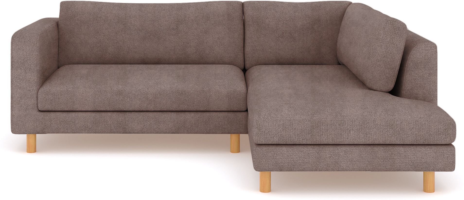 WESTIDO Emaar Majestic Fabric 6 Seater  Sofa (Finish Color - Light Brown, DIY(Do-It-Yourself))