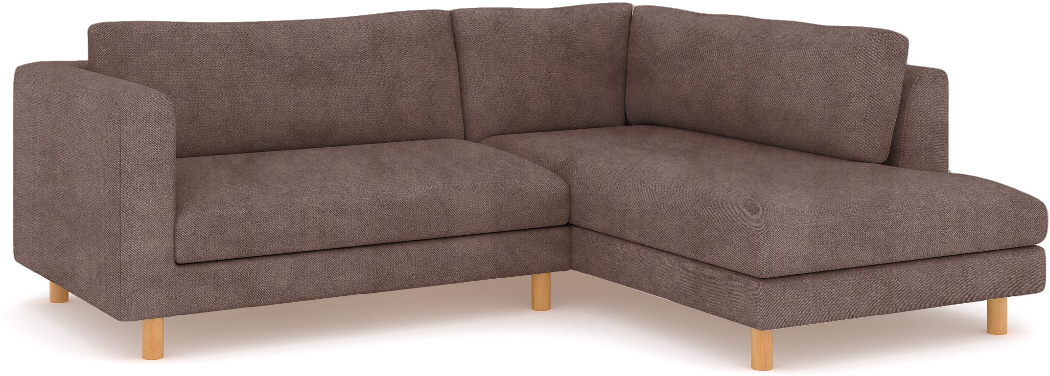 WESTIDO Emaar Majestic Fabric 6 Seater  Sofa (Finish Color - Light Brown, DIY(Do-It-Yourself))