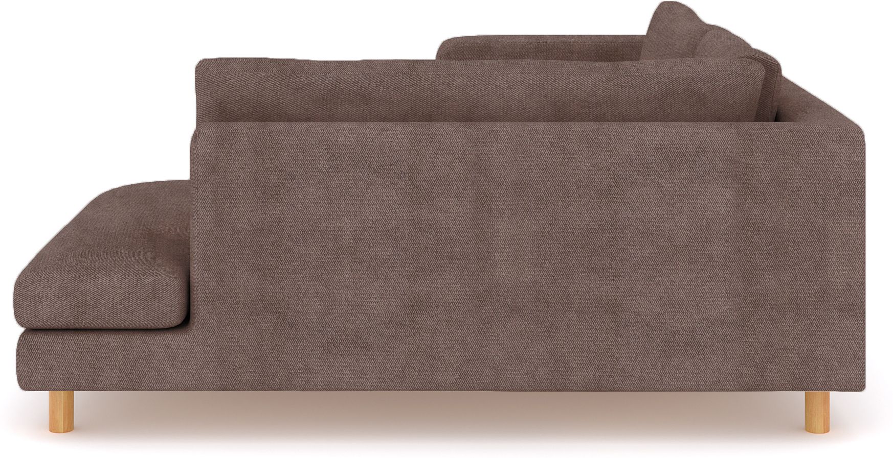 WESTIDO Emaar Majestic Fabric 6 Seater  Sofa (Finish Color - Light Brown, DIY(Do-It-Yourself))