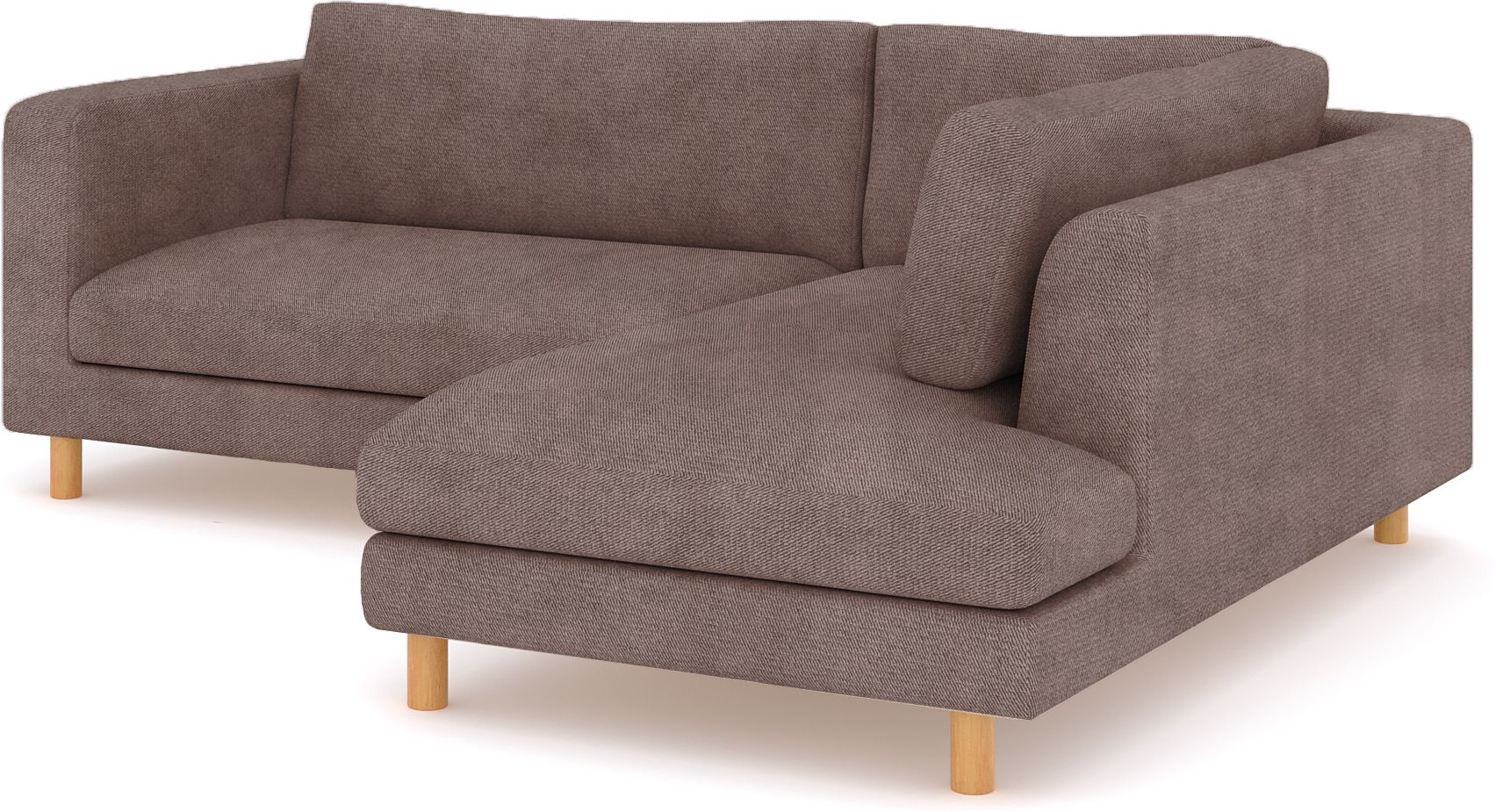 WESTIDO Emaar Majestic Fabric 6 Seater  Sofa (Finish Color - Light Brown, DIY(Do-It-Yourself))