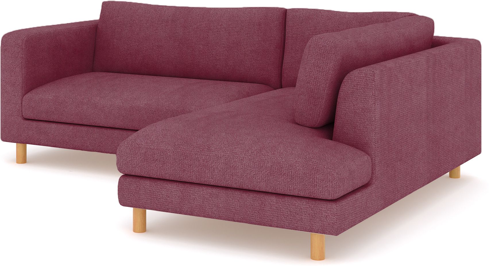 WESTIDO Emaar Majestic Fabric 6 Seater  Sofa (Finish Color - Maroon, DIY(Do-It-Yourself))