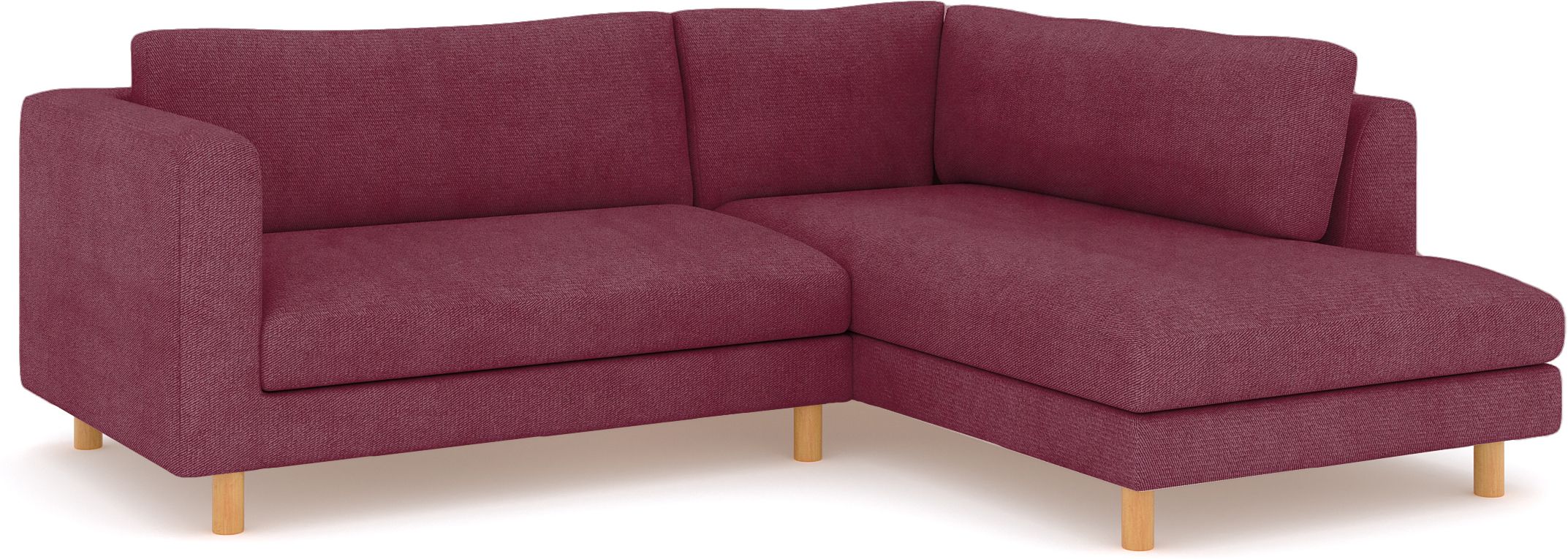 WESTIDO Emaar Majestic Fabric 6 Seater  Sofa (Finish Color - Maroon, DIY(Do-It-Yourself))