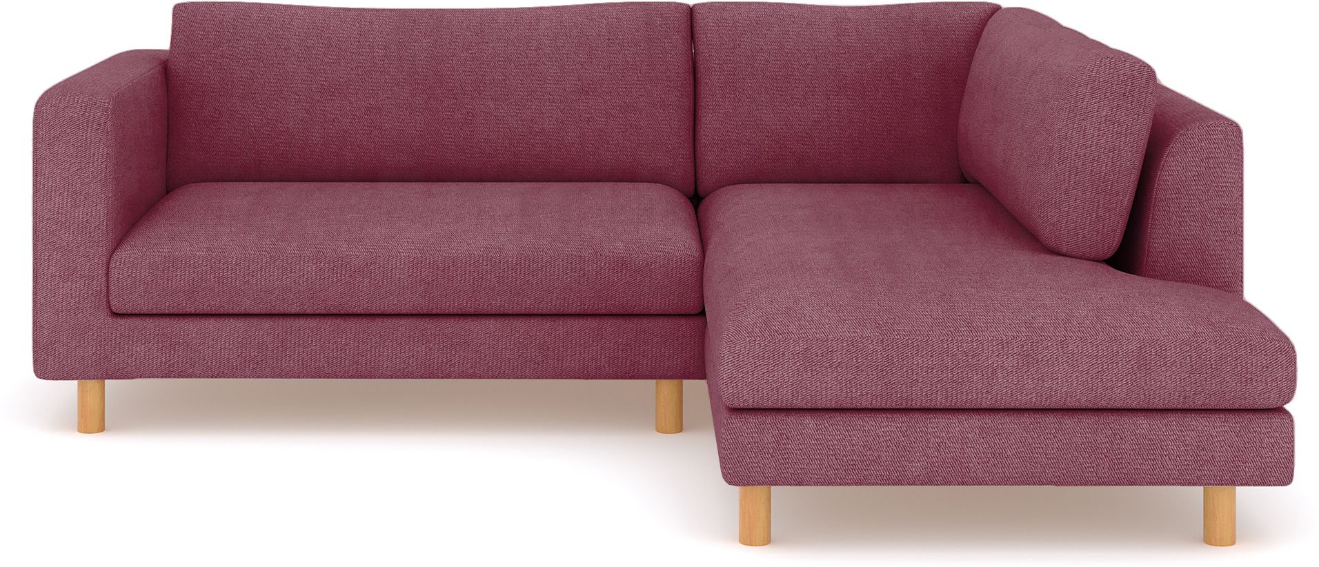 WESTIDO Emaar Majestic Fabric 6 Seater  Sofa (Finish Color - Maroon, DIY(Do-It-Yourself))