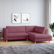 WESTIDO Emaar Majestic Fabric 6 Seater  Sofa (Finish Color - Maroon, DIY(Do-It-Yourself))